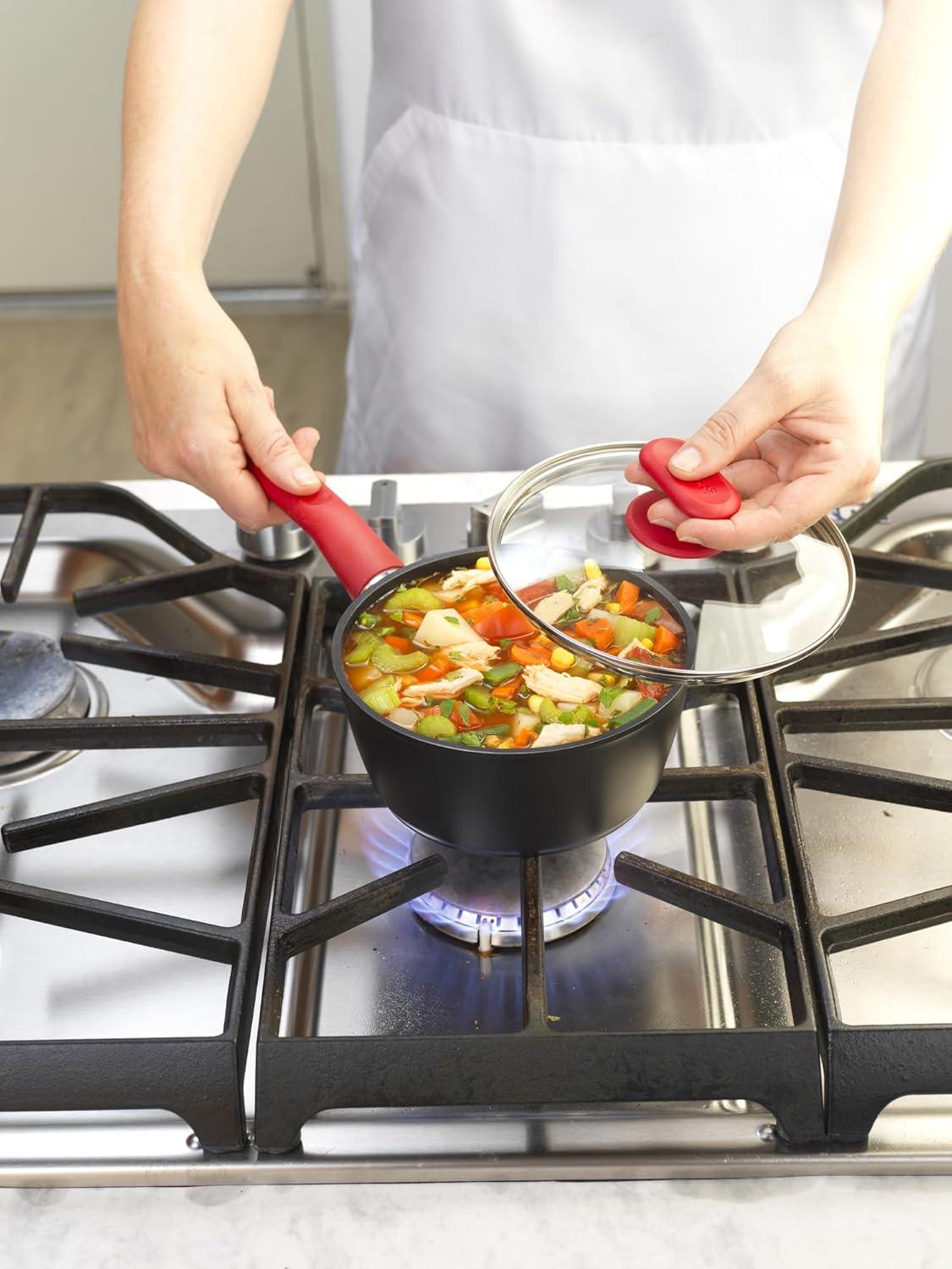 imageGoodCook ProEase Nonstick Fry Pan 8 Inch Black2 Quarts