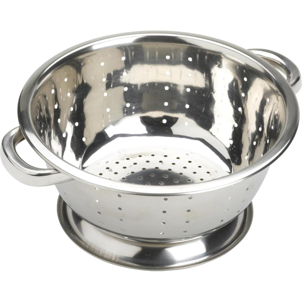 imageGood Cook Stainless Steel Colander 3QuartSilver