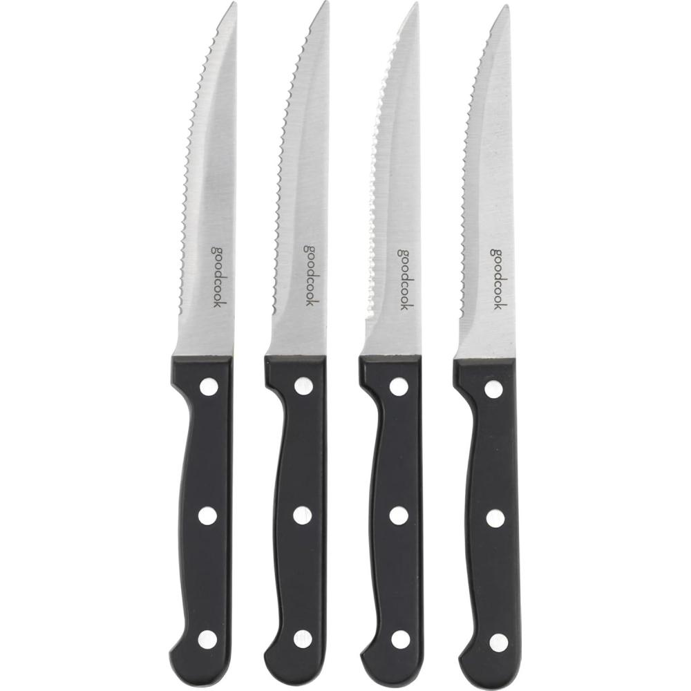 imageGoodCook Everyday Paring Knife Set 4pk4 Steak Knives Set