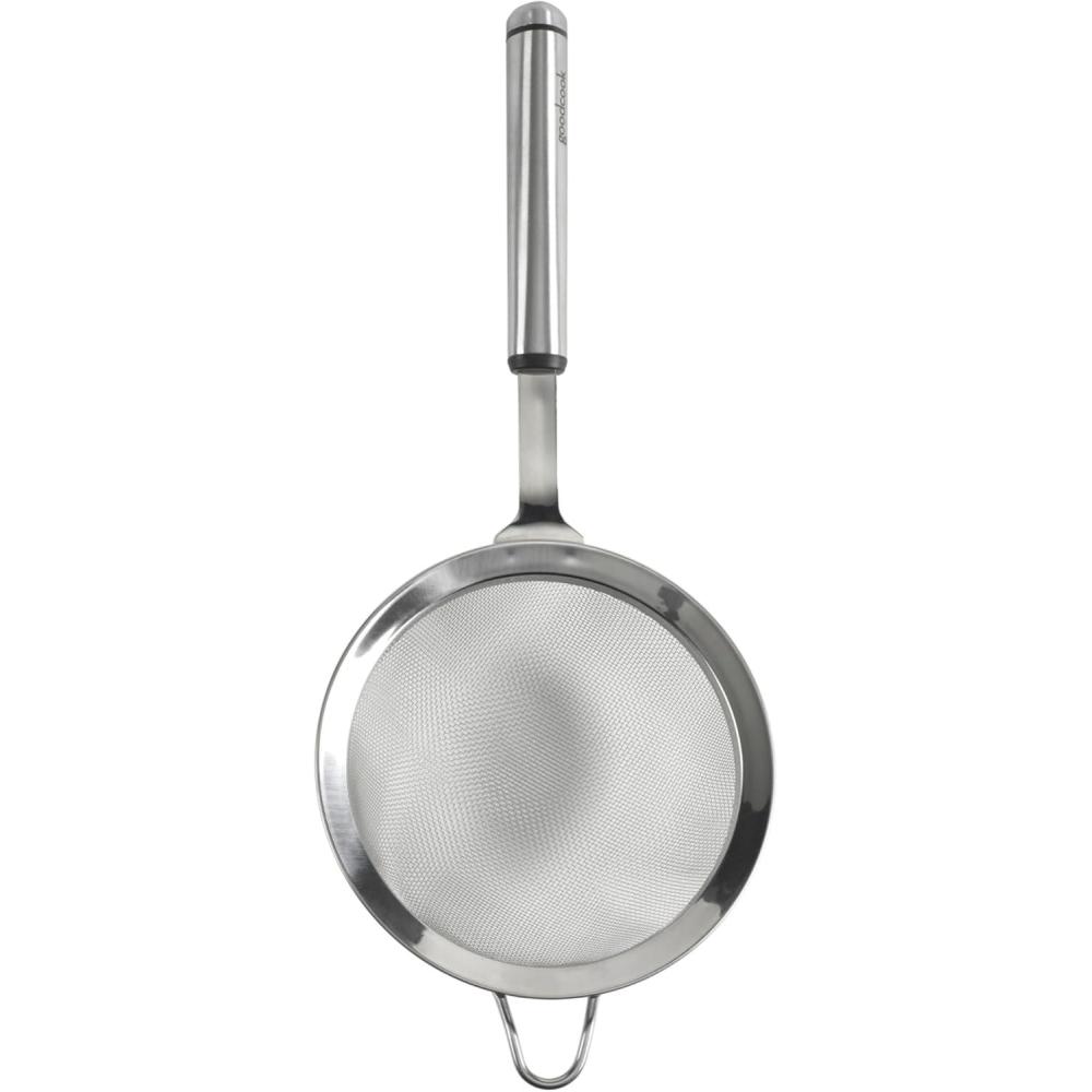imageGoodCook Gourmet 6inch Hand Strainer Stainless Steel Diamond Shaped Ergonomic Handle with Hang Loop