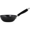 GoodCook Everyday Nonstick 11-Inch Stir Fry Pan, Deep Walled Skillet for Easy Mixing, Even-Heating Aluminum Wok, Ergonomic Handle, Charcoal Silicone Lacquer, Black Frying Pan(8-Inch Wok (Pack of 2))