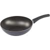 GoodCook Everyday Nonstick 11-Inch Stir Fry Pan, Deep Walled Skillet for Easy Mixing, Even-Heating Aluminum Wok, Ergonomic Handle, Charcoal Silicone Lacquer, Black Frying Pan(11″)