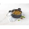 GoodCook Everyday Nonstick Dutch Oven with Lid, 4.7 Quart, Black, Aluminum Base for Even Heating, Tempered Glass Lid, Ergonomic Flame Guard Handles, Easy to Clean, Ideal for Soups and Stews(4.7 Qt Dutch Oven)