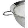 GoodCook Gourmet 6-inch Hand Strainer, Stainless Steel Diamond Shaped Ergonomic Handle with Hang Loop