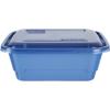 GoodCook Meal Prep 3 Cup Square, 20-Piece, Blue, Made without BPA