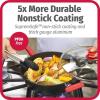 GoodCook ProEase Nonstick Fry Pan, 10 Inch, Black(11-Inch)
