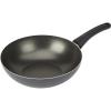 GoodCook Everyday Nonstick 11-Inch Stir Fry Pan, Deep Walled Skillet for Easy Mixing, Even-Heating Aluminum Wok, Ergonomic Handle, Charcoal Silicone Lacquer, Black Frying Pan(11″)