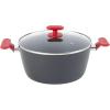 GoodCook ProEase Nonstick Fry Pan, 8 Inch, Black(4-Quart)