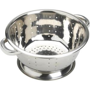 Good Cook Stainless Steel Colander, 3-Quart(Silver)