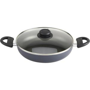 GoodCook Everyday Nonstick Large Sauté Pan 11.75 Inch, Black(2.7 Quarts)