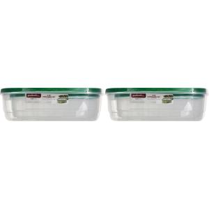 GoodCook FlexTrim 1.8gal / 1 gal Container Set, BPA Free(Large (Pack of 2))