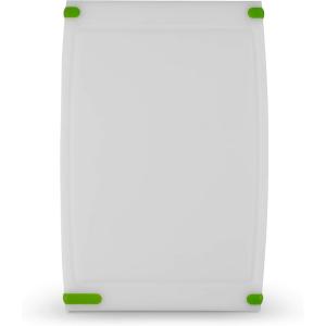 Goodcook Cutting Board Kitchen Essentials, 8-inch by 11-inch, White(Polypropylene)