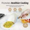 GoodCook Healthy Ceramic Titanium-Infused 2 Quart Saucepan with Lid, Light Blue – Induction Cookware, Nonstick Cooking Pan, Food Cooker for Soups, Sauces, Potatoes, Pasta, Rice(2 Qt. Sauce Pan)
