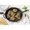 GoodCook Pre-Seasoned Cast Iron Skillet, 10 Inch, Black(10″ Skillet)