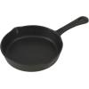 GoodCook Pre-Seasoned Cast Iron Skillet, 8 Inch, Black