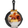 GoodCook Pre-Seasoned Cast Iron Skillet, 8 Inch, Black