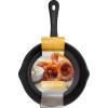 GoodCook Pre-Seasoned Cast Iron Skillet, 8 Inch, Black
