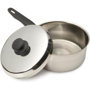 Good Cook 1.5 Quart Stainless Steel Sauce Pan With Lid(2 Quart Sauce Pan)