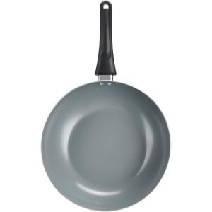 GoodCook Everyday Stir Fry Pan Ceramic Nonstick Aluminum Deep-Walled Construction for Even Heating Non-Toxic PTFE & PFOA Free, 11.5-Inch, Black