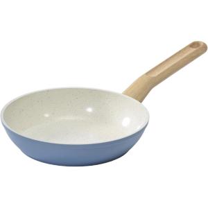 GoodCook Healthy Ceramic Titanium-Infused 3-Piece Fry Pan Set, Light Blue – Induction Cookware, Nonstick Cooking Pan, Frying Pan Skillet for Eggs, Meats, Vegetables, Sauces, Warming Tortillas(10-Inch (1 pan))