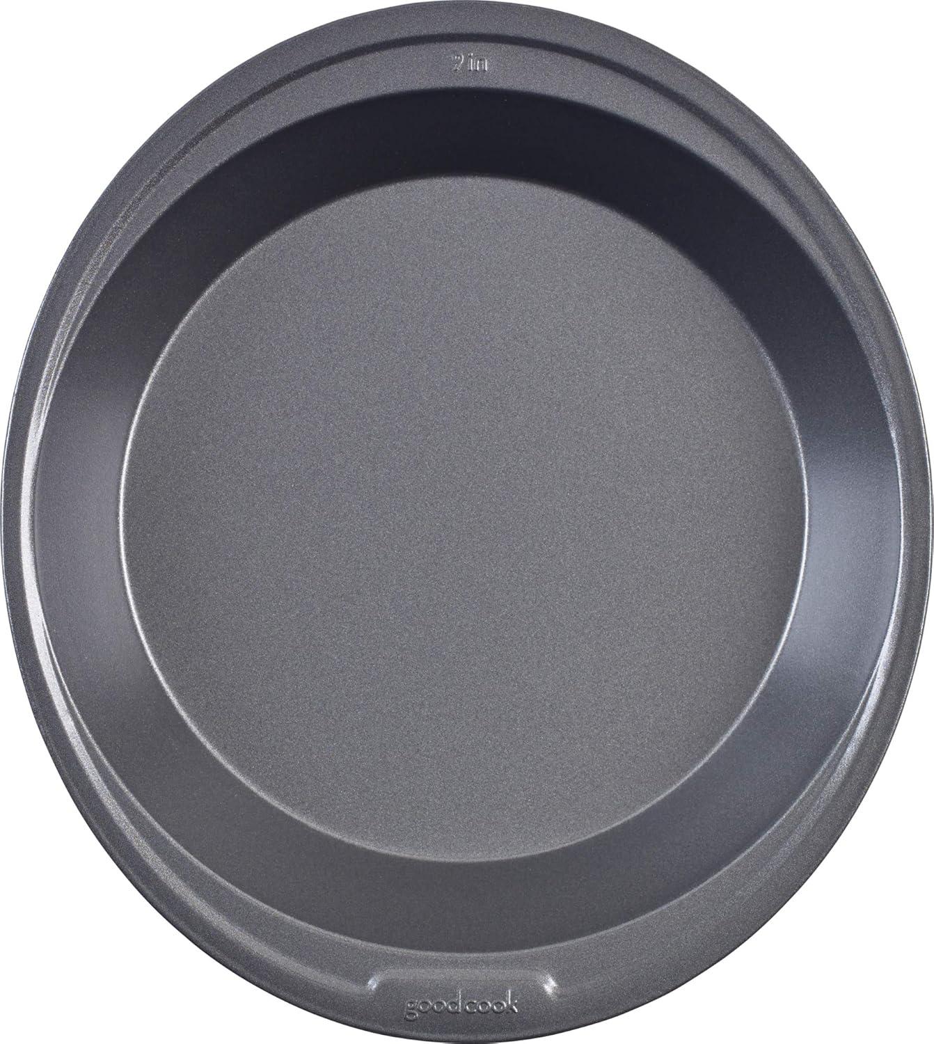 imageGoodCook Everyday Nonstick Steel Pie Pan 9quot Gray