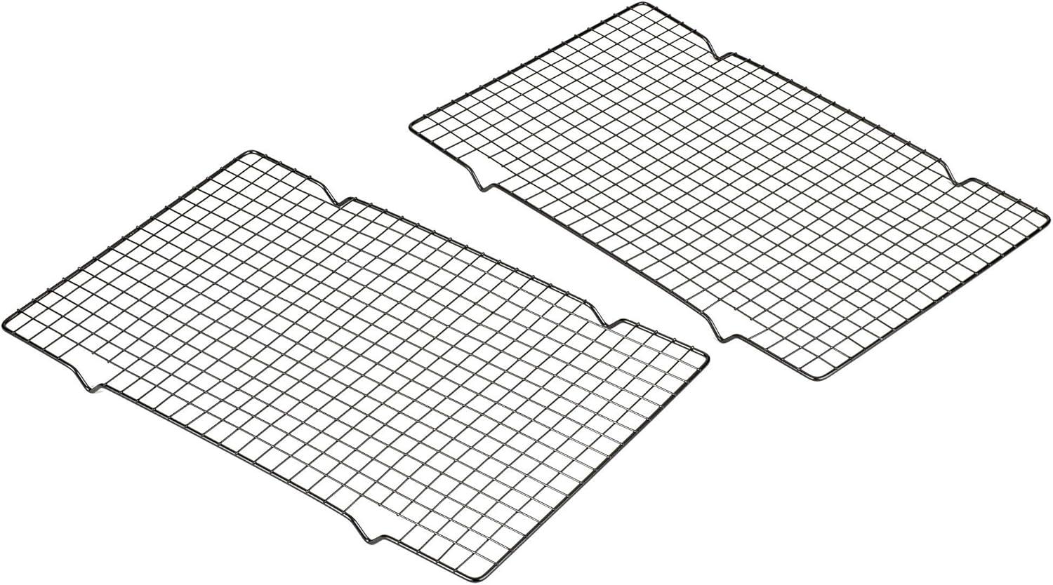 imageGoodCook Nonstick Steel Wire Cooling Rack 16quot x 10quot Set of 2