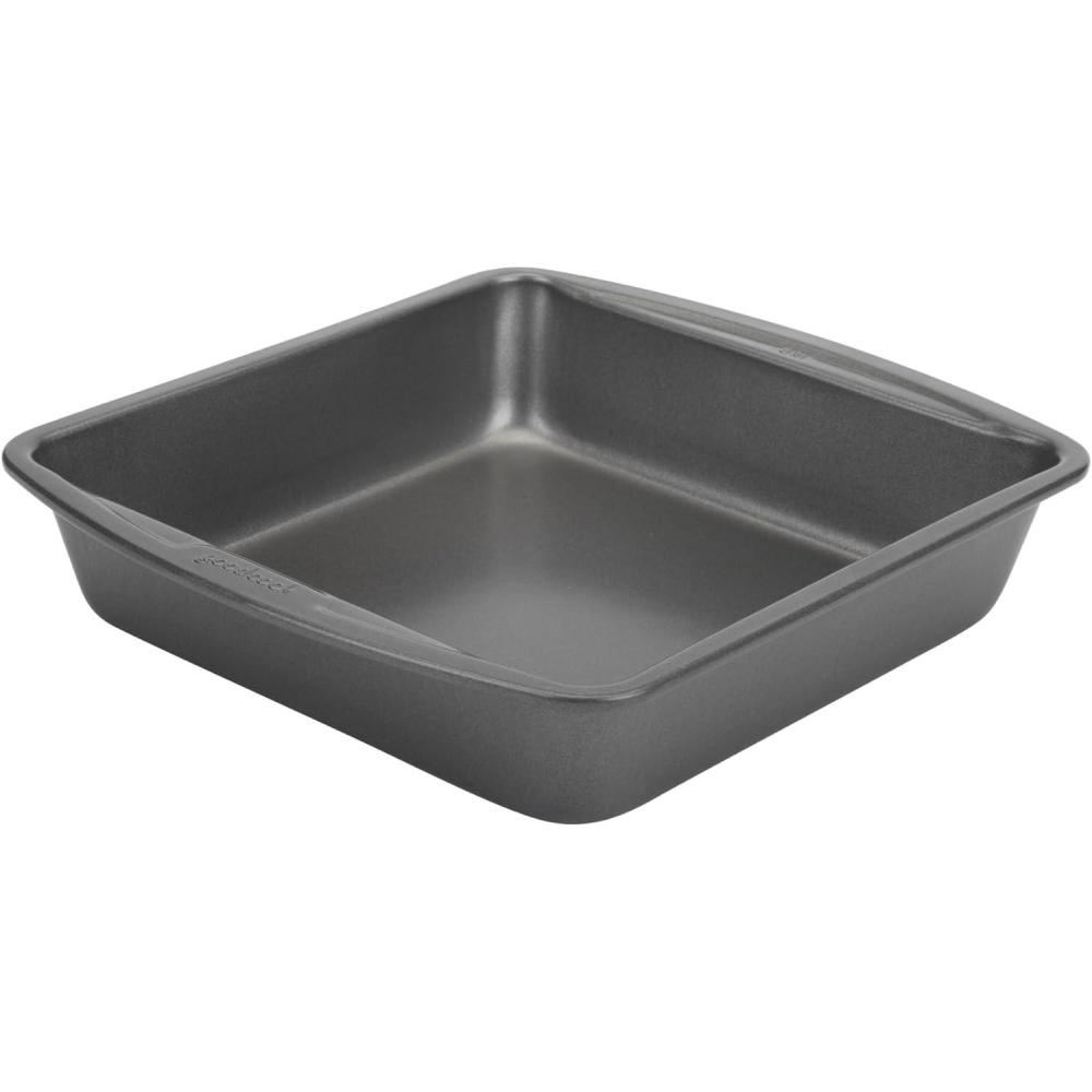 imageGoodCook Everyday Nonstick Steel Mini Round Cake Pan 6quot GraySquare Pan