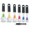 Good Cook Touch 6 Piece Measuring Spoon Set, White