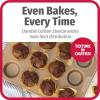 GoodCook BestBake Nonstick Textured Carbon Steel Muffin Pan, 12cp, Bronze