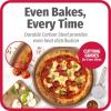 GoodCook BestBake Nonstick Textured Carbon Steel Pizza Pan, 16″, Bronze