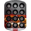 GoodCook Everyday Nonstick Steel Mini Muffin Pan , 12 cup, Gray