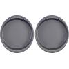 GoodCook Everyday Nonstick Steel Mini Round Cake Pan, 6″, Gray(Round Cake Pan)