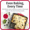 GoodCook MegaGrip Baking Pan with Silicone Grip Handles Square Non-Stick Heavy-Gauge Steel Cake Pan Baking Dish for Brownies Bread Cake Baked Goods & More, Dishwasher Safe, 8×8-Inch,