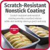 GoodCook Nonstick Loaf Pan 9 x 5-Inch Heavy-Duty Steel Bakeware with Easy-Clean Non-Stick Coating, Oven & Dishwasher Safe Pan for Meatloaf Breads Lasagnas Casseroles & More, Set of 2, Gray(1)