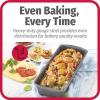 GoodCook Nonstick Loaf Pan Extra-Large Heavy-Duty Steel Bakeware with Easy-Clean Non-Stick Coating, Oven & Dishwasher Safe Pan for Meatloaf Breads Cakes Lasagnas Casseroles & More, 13 x 5-Inch, Gray