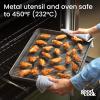 GoodCook Set of 2 Everyday Nonstick XL Cookie Sheet and XL Cooling Grid, Gray