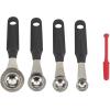 GoodCook Touch 4-Piece Stainless Steel Assorted Measuring Spoon Set