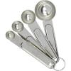 Good Cook Classic Set of 4 Stainless Steel Measuring Spoons