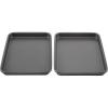 GoodCook Everday Nonstick Carbon Steel 15” x 21” Baking Sheet Set, 2 Pack – Extra-Large Carbon Steel Cooking Pans, Bakeware Set, Cookie Sheets for Baking, Oven Pan Set(9″ x 6″ (2- Piece Set))
