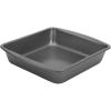 GoodCook Everyday Nonstick Steel Mini Round Cake Pan, 6″, Gray(Square Pan)