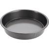 GoodCook PRO Round Cake Pan Nonstick Warp & Scratch-Resistant Dishwasher-Safe Carbon Steel Construction for Even Baking Oven Safe to 480 Degrees F, 9-Inch Round, Gray