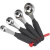 GoodCook Touch 4-Piece Stainless Steel Assorted Measuring Spoon Set