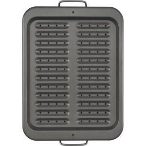 GoodCook Everyday Nonstick Steel Broiler Pan, 11.5″ x 14.25″, Gray(14.25″ x 11.5″)