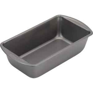 GoodCook Nonstick Loaf Pan Heavy-Duty Steel Bakeware with Easy-Clean Non-Stick Coating, Oven & Dishwasher Safe Pan for Meatloaf Breads Cakes Brownies Lasagnas Casseroles & More, 9 x 5-Inch, Gray