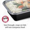 GoodCook Meal Prep Containers, Single(1 Count (Pack of 1))