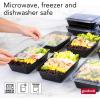 GoodCook Meal Prep Containers, Single(1 Count (Pack of 1))