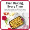 GoodCook MegaGrip 13″ x 9″ Nonstick Steel Cake Baking Pan with Silicone Grip Handles, Gray