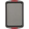 GoodCook MegaGrip 13″ x 9″ Nonstick Steel Cake Baking Pan with Silicone Grip Handles, Gray