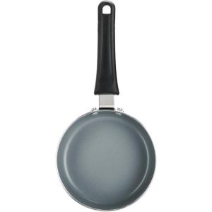 GoodCook Everyday Ceramic Mini Fry Pan Nonstick Small Egg Skillet Aluminum Construction for Even Heating, 4.75-Inch, Blue(Blue)