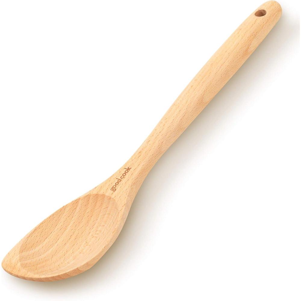 image:imageGood Cook Touch 13inch Wooden Turner SpatulaCorner Spoon